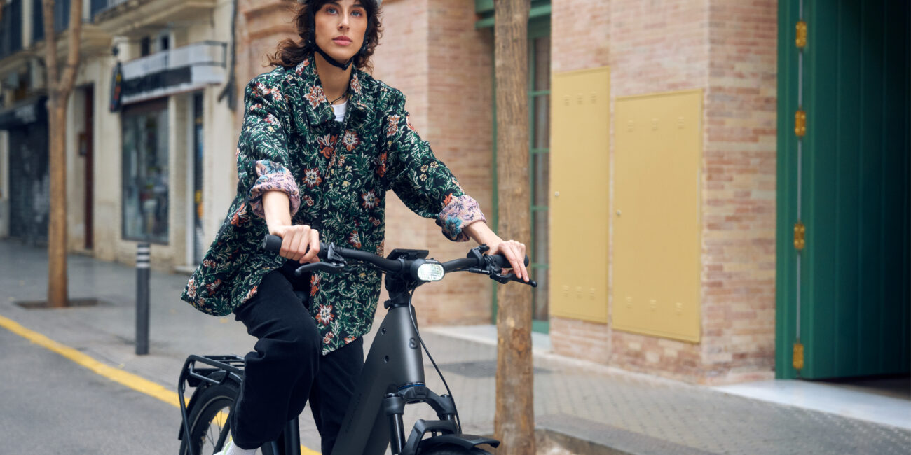 Un vélo Riese & Müller en ville